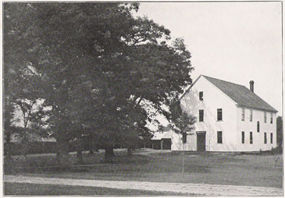 An old photograph of the Meetinghouse